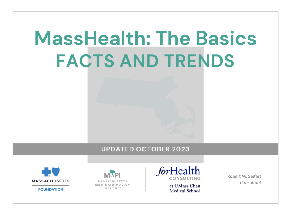 MassHealth: The Basics – Facts and Trends (October 2023) cover