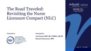 NCWS The Road Traveled