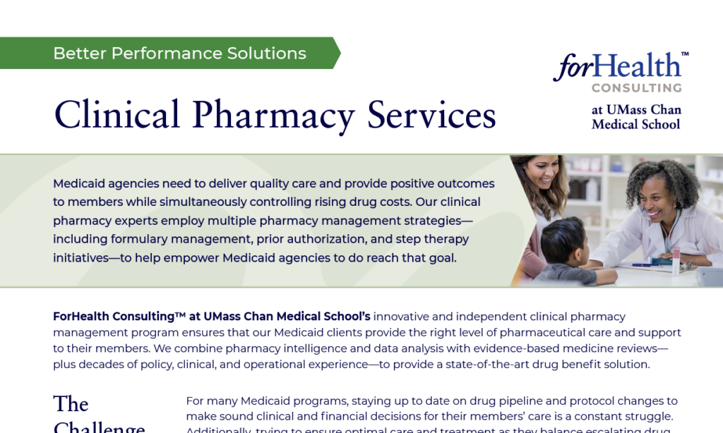 clinical pharmacy services overview