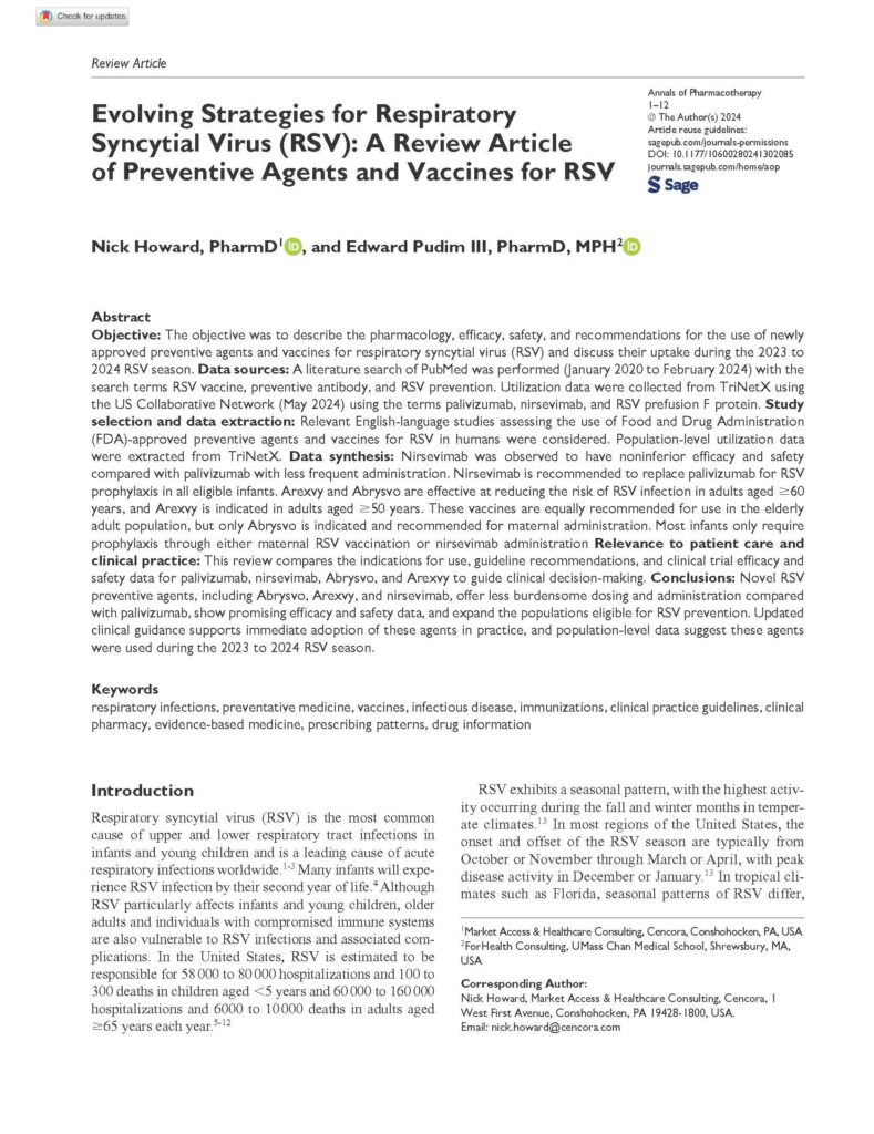 RSV Journal article